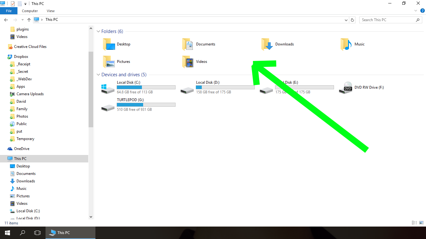 user-folders-windows-10